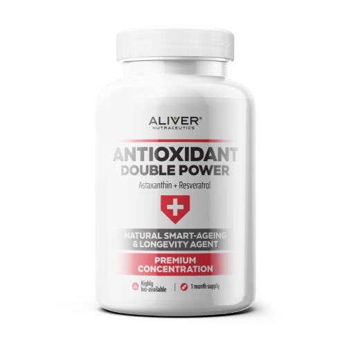 Antioxidant Double Power - astaxantín + resveratrol