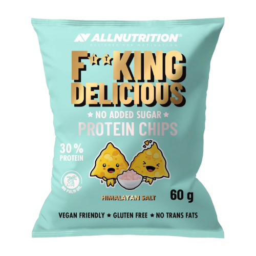 Proteínové čipsy s himalájskou soľou, 60 g