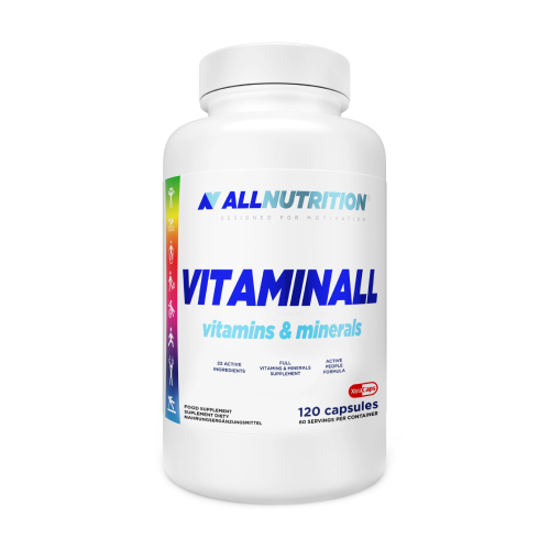 Všetky vitamíny a minerály, 120 kapsúl.