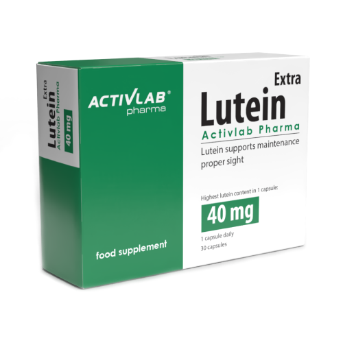 Lutein Extra. Popis doplnku stravy.
