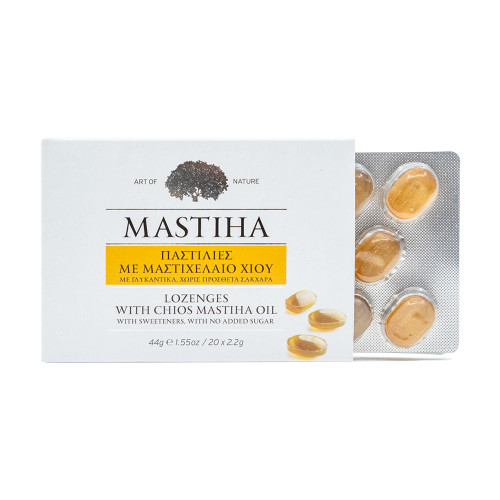 Pastilky s chioskou mastichou, 20 pastilek