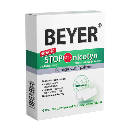 Stop Nicotine - žuvačky, 6 žuvačiek