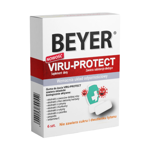 Viru-Protect - žuvačky pre imunitný systém, 6 žuvačiek