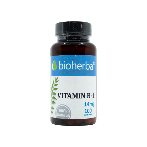Vitamín B1 (tiamín) 14 mg, 100 kapsúl
