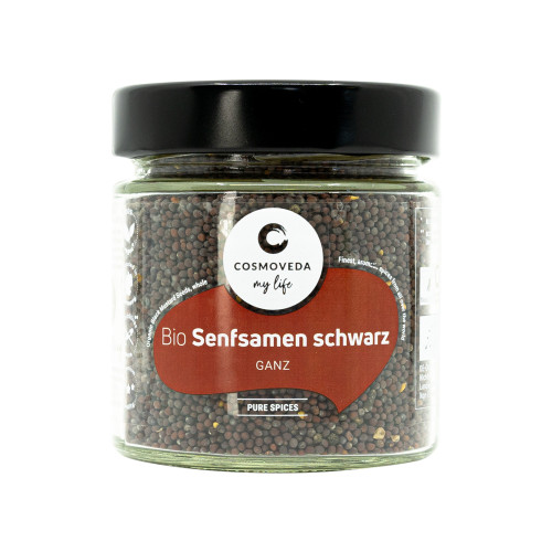 Horčičné semienka BIO - čierne, celé, 130 g