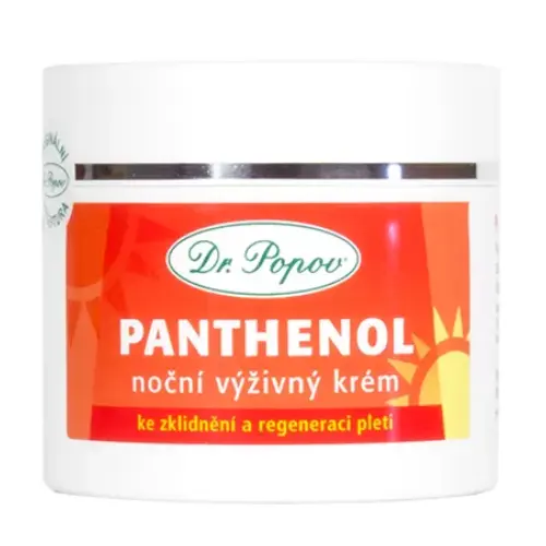Pantenol - nočný krém.