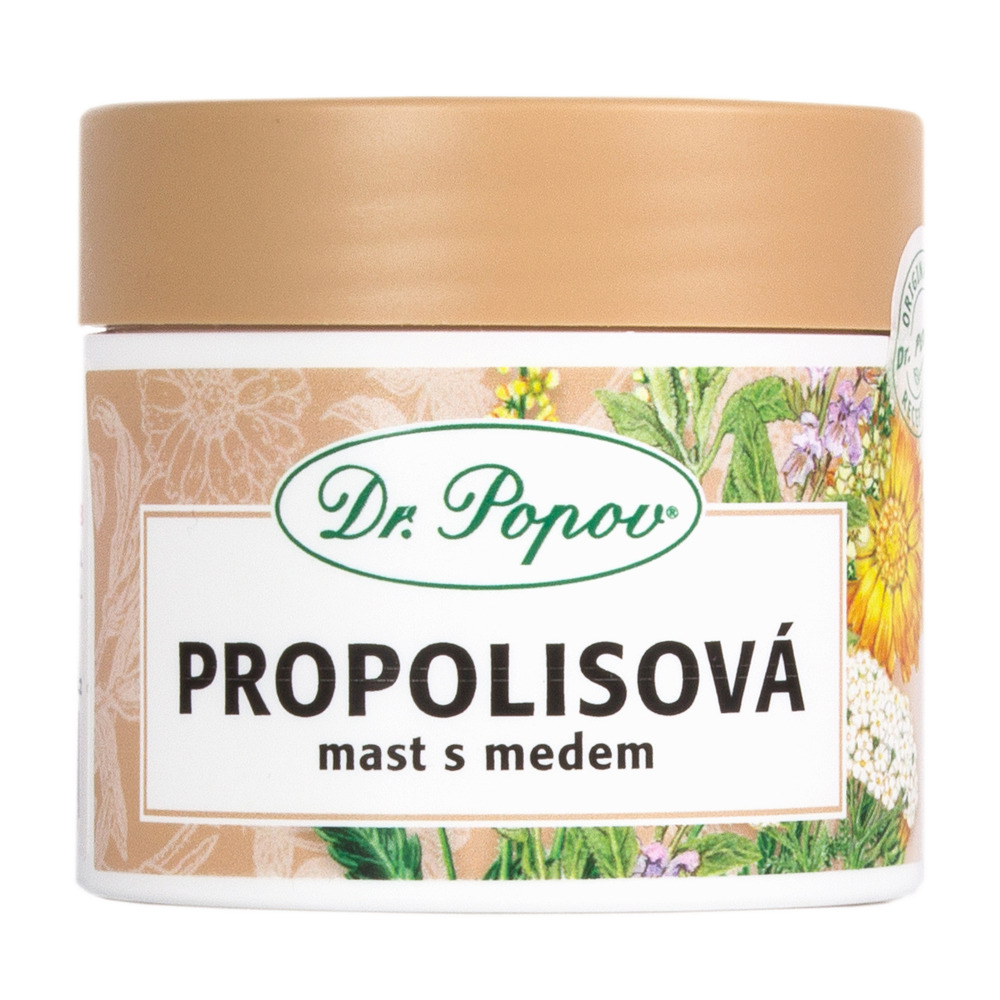Propolisové mazivo s medom