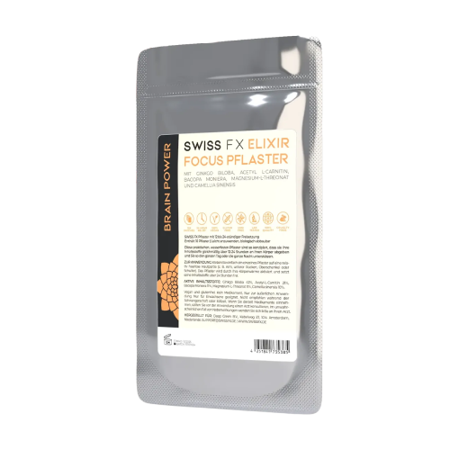 Focus –  náplasti s ginkgom a brahmi, 10 náplasti