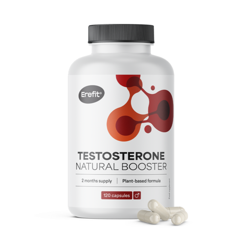 Testosterone - Natural booster, 120 kapsúl