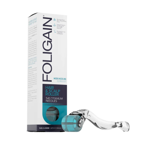 Dermaroller – valček na masáž vlasovej pokožky, 1 kus