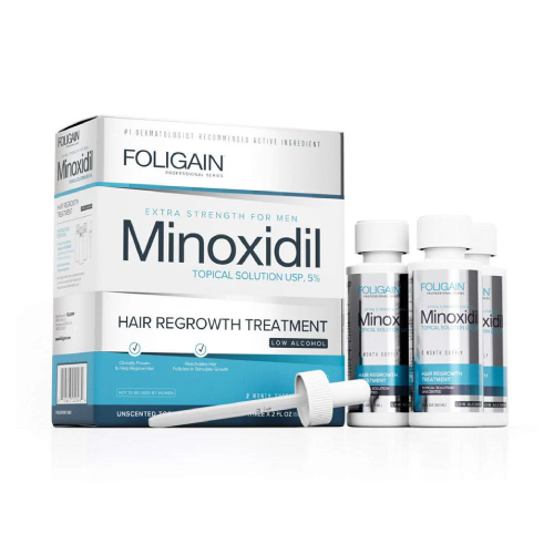 Minoxidil 5 % sérum pre mužov – s nízkym obsahom alkoholu, 180 ml