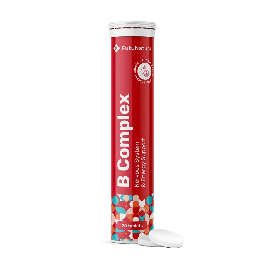 B-komplex vo forme šumivých tabliet