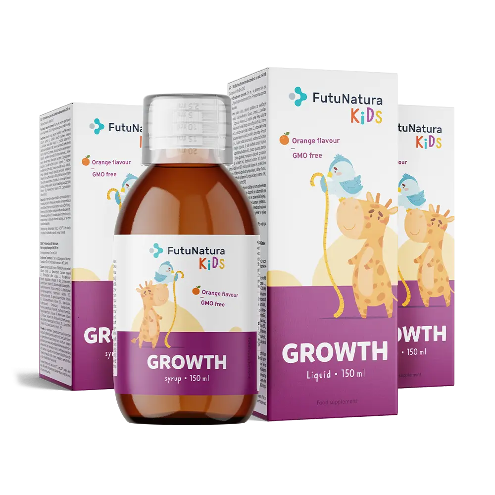 GROWTH – Tekoče prehransko dopolnilo za otroke v obdobju rasti
