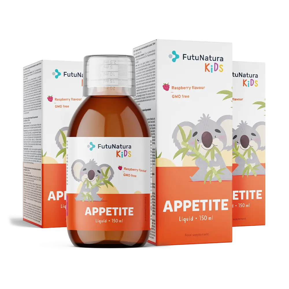 APPETITE – Tekoče prehransko dopolnilo za otroke za apetit