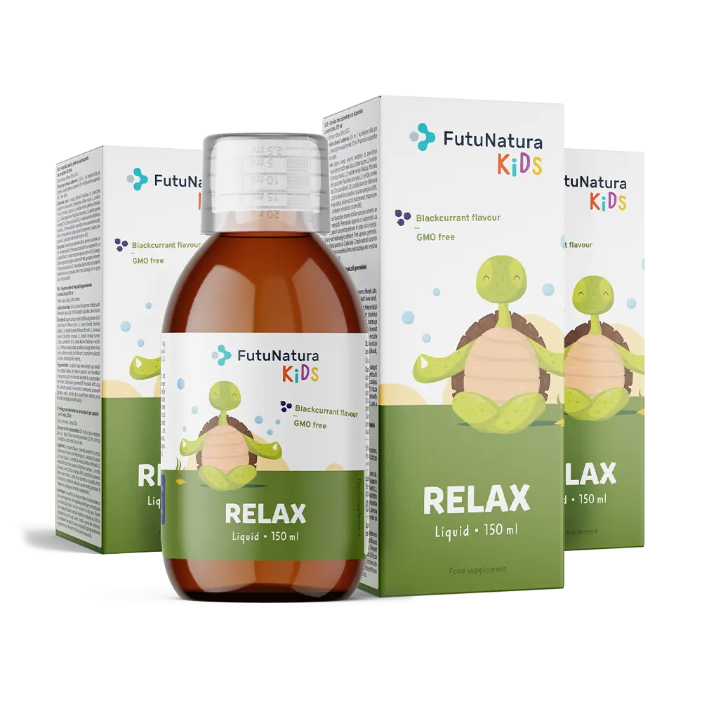 Relax –  Tekoče prehransko dopolnilo za otroke za sprostitev