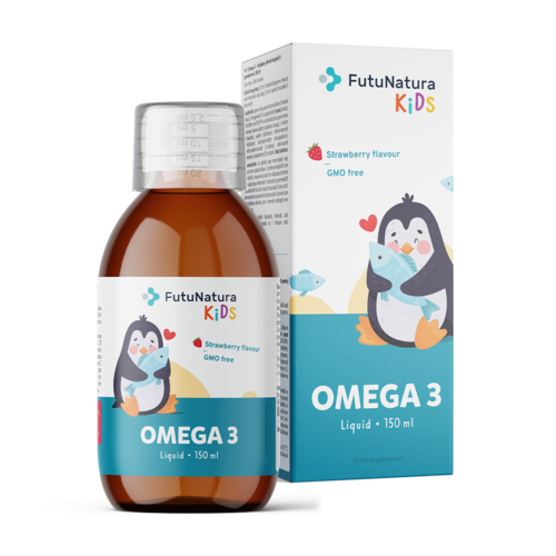 OMEGA 3 – Tekutý výživový doplnok pre deti, 150 ml