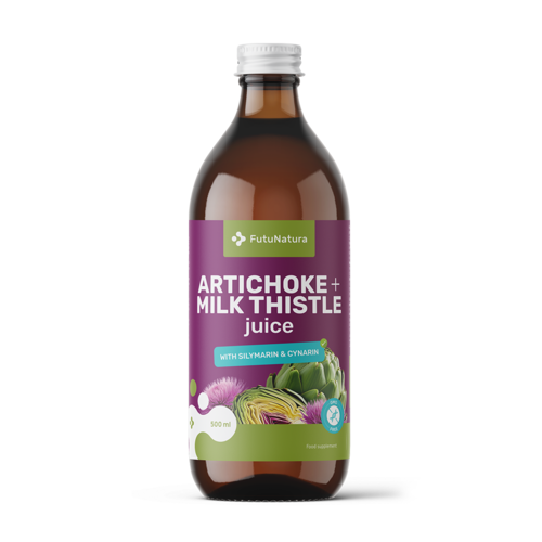 Šťava z artičoky a pestreca mariánskeho, 500 ml
