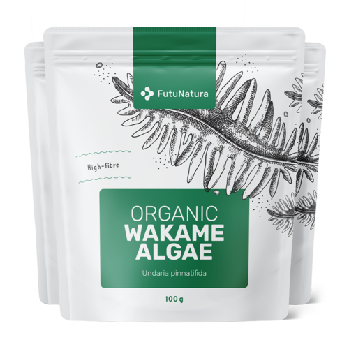 3x BIO Wakame riasy, spolu 300 g