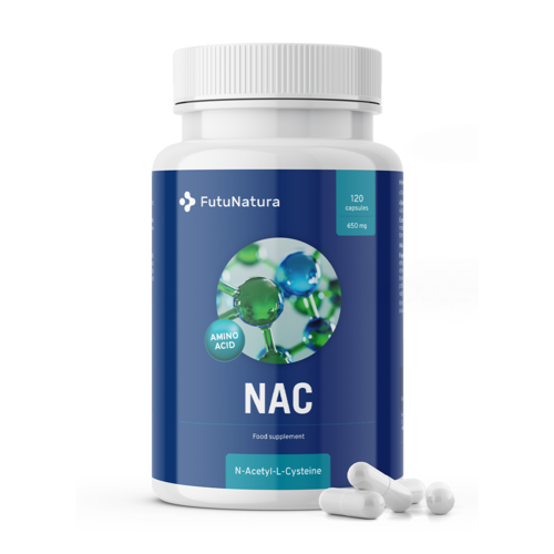 NAC 650 mg, 120 kapsúl