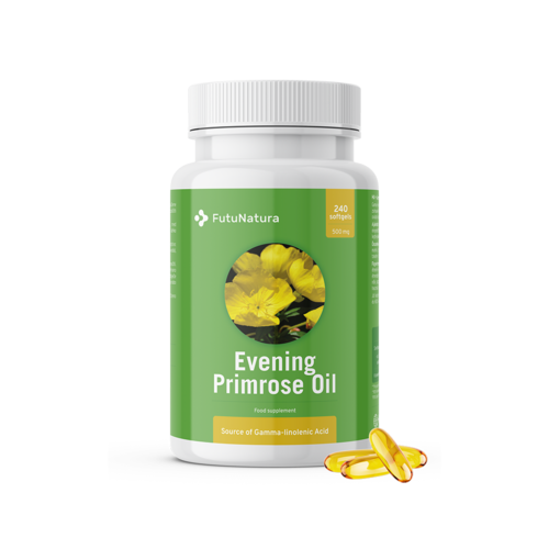 Pupalkový olej 1000 mg, 240 mäkkých kapsúl
