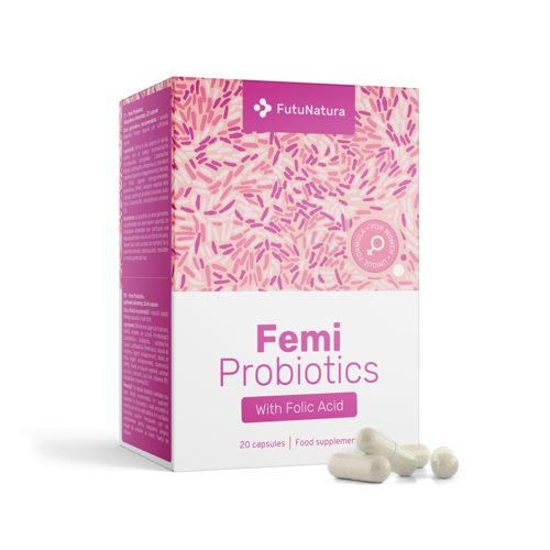 Femi Probiotics – pre ženy, 20 kapsúl