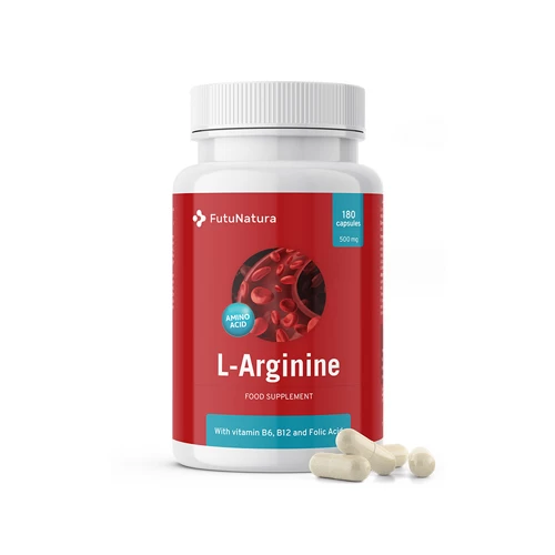L-arginín 500 mg.