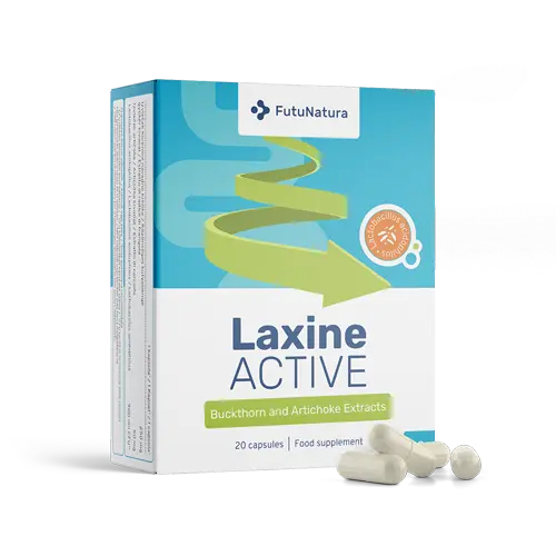 Laxine Active kapsule.