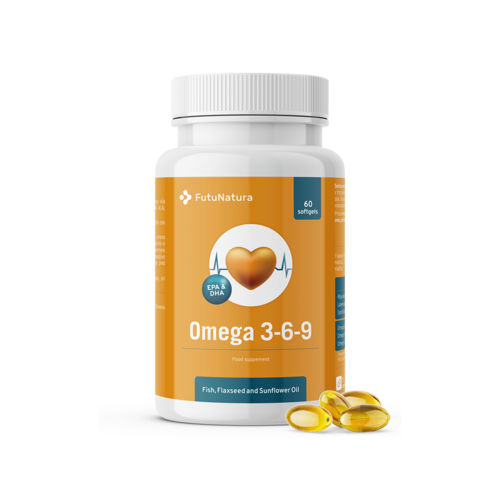 Omega 3 6 9, 60 mäkkých kapsúl