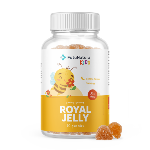 ROYAL JELLY – Gumíky pre deti s materskou kašičkou, 30 gumových bonbónov