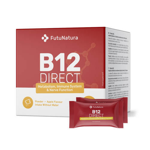 Vitamín B12 DIRECT, 30 vrecúšok