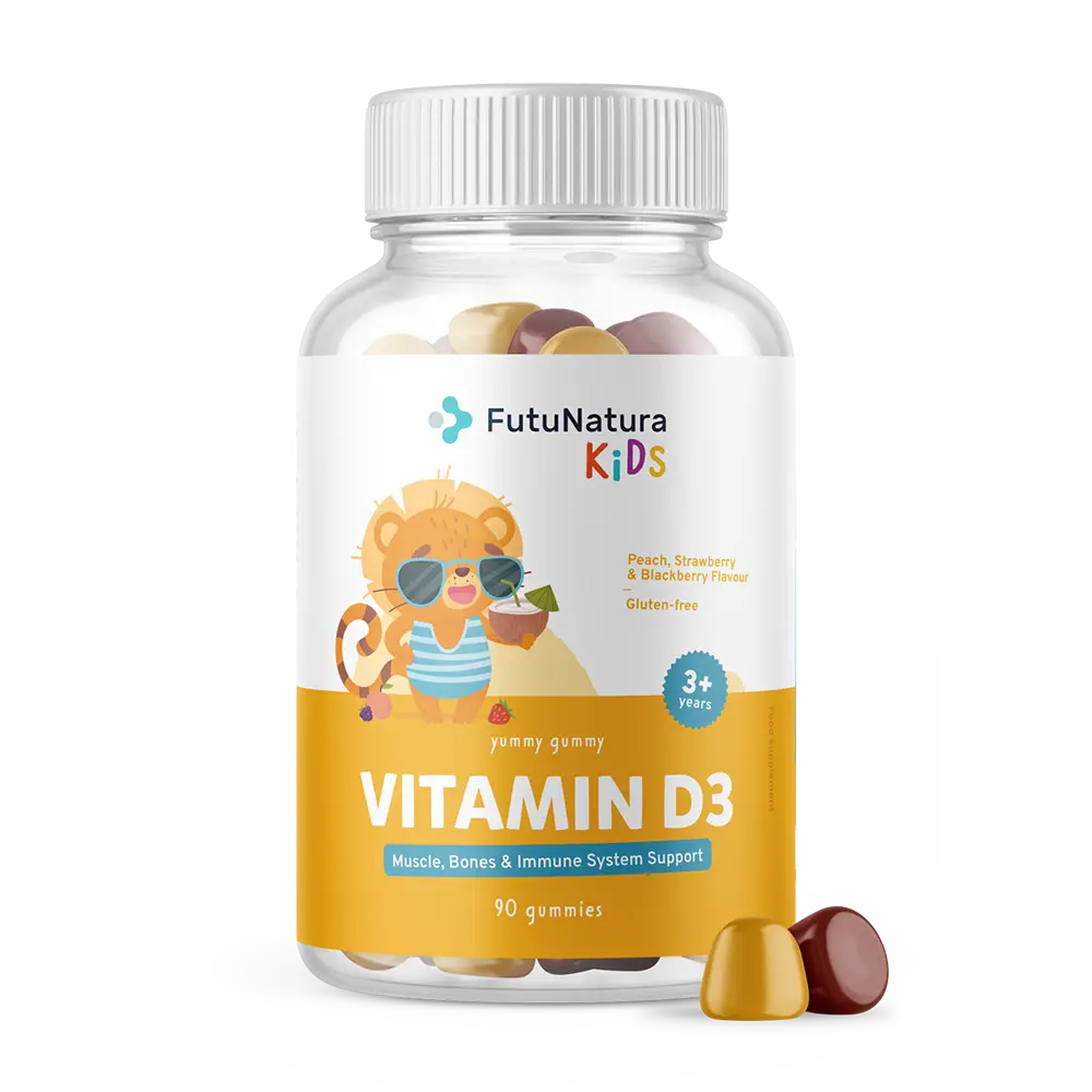 Vitamín D3 - Gumičky pre deti.