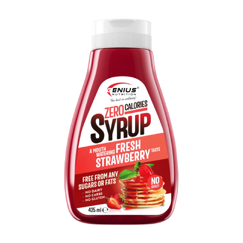 Sirup bez kalórií – jahoda