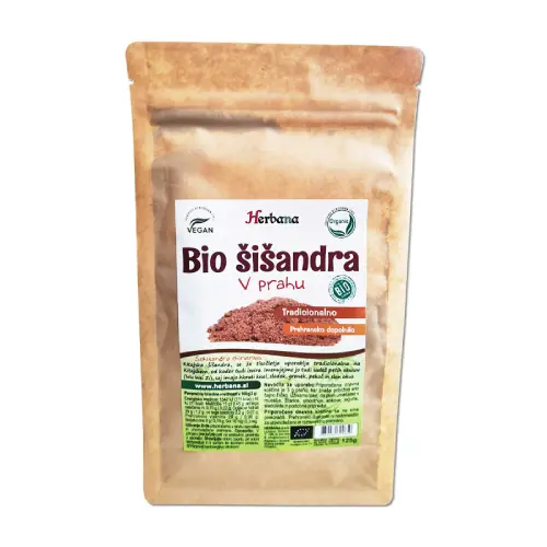 BIO Šíšandra vo forme prášku.