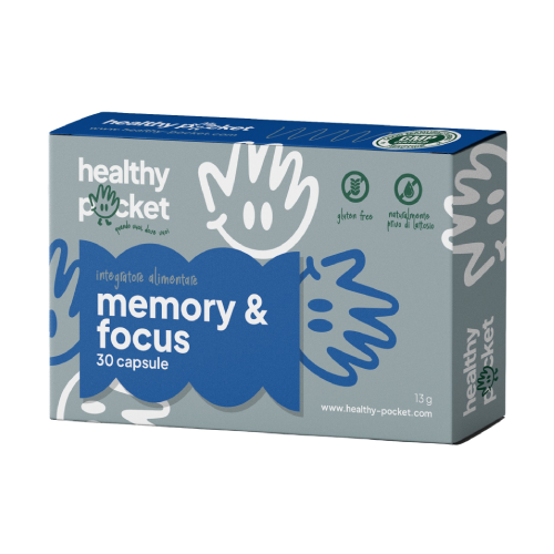 Memory & Focus - komplex s brahmi a rozchodnicou ružovou, 30 kapsúl