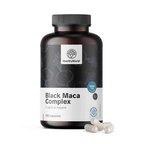 Čierna maca komplex 5000 mg, 180 kapsúl
