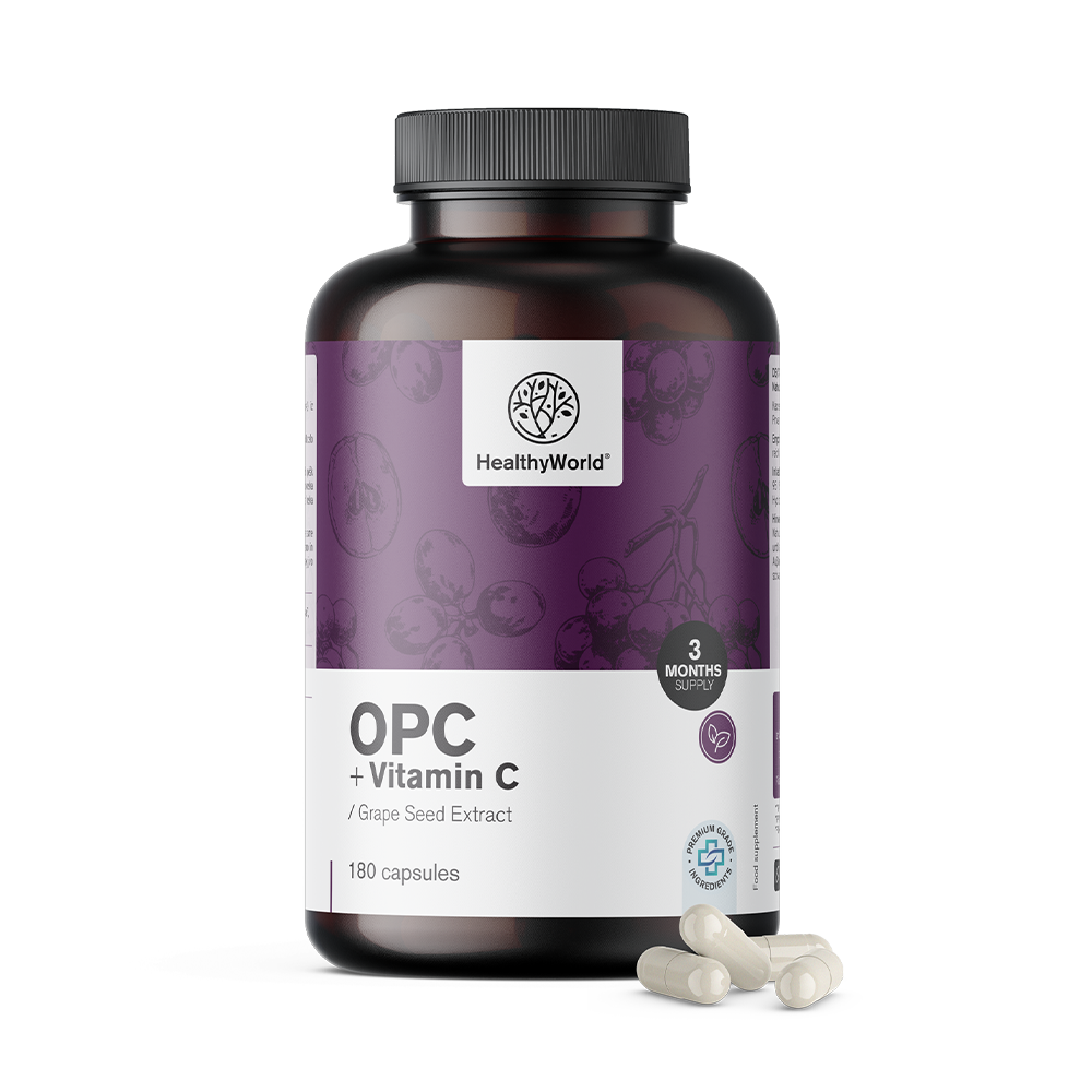 OPC + vitamín C vo forme kapsúl