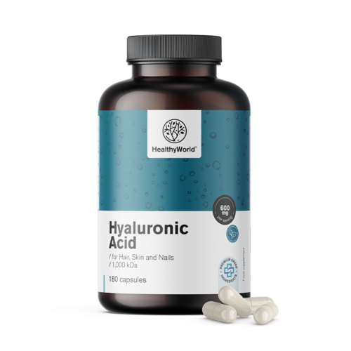 Kyselina hyalurónová 600 mg, 180 kapsúl