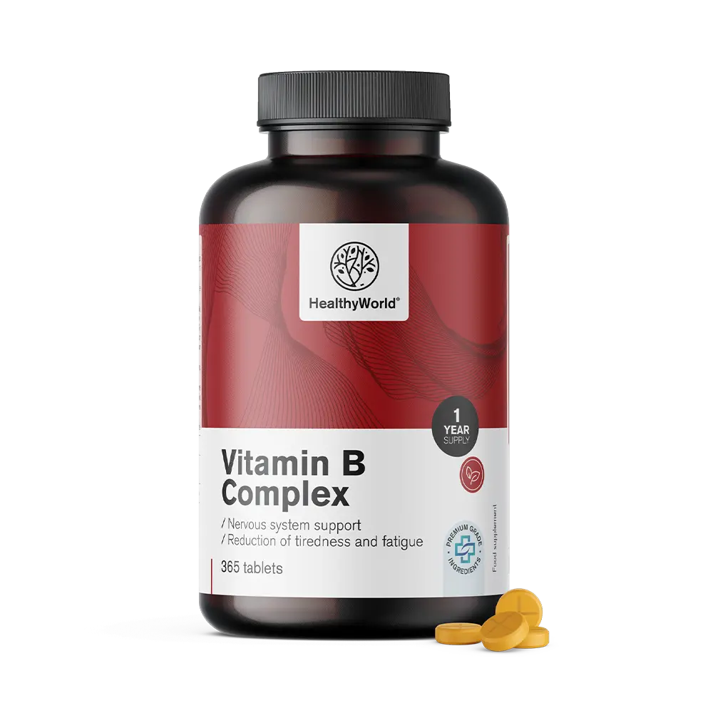 Vitamínový komplex skupiny B obsahujúci všetky vitamíny B