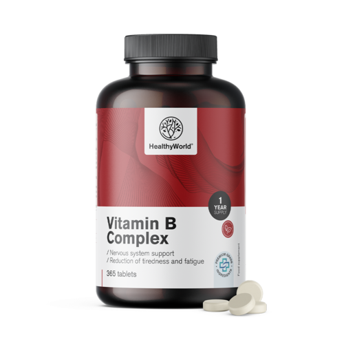 Vitamínový komplex skupiny B obsahujúci všetky vitamíny B
