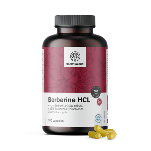 Berberín HCL 500 mg