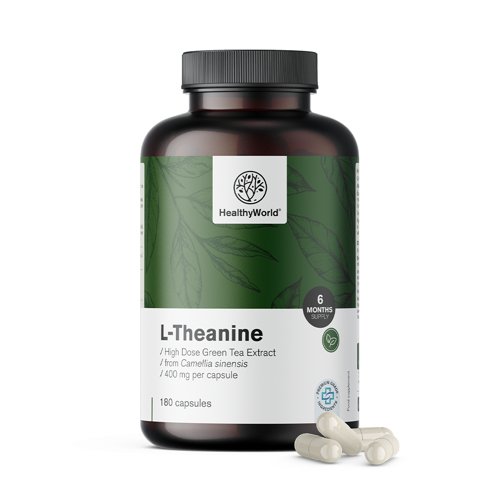 L-Teanín 400 mg vo forme kapsúl