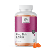 Hair, Skin & Nails – Gumíky na vlasy, pokožku a nechty, 120 gumíkov