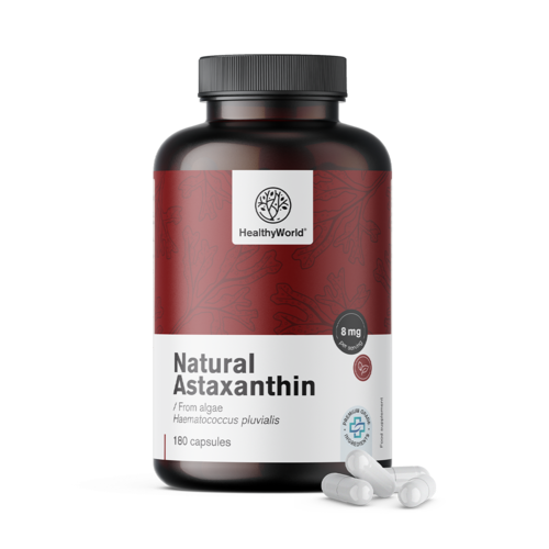 Prírodný astaxantín 8 mg vo forme kapsúl