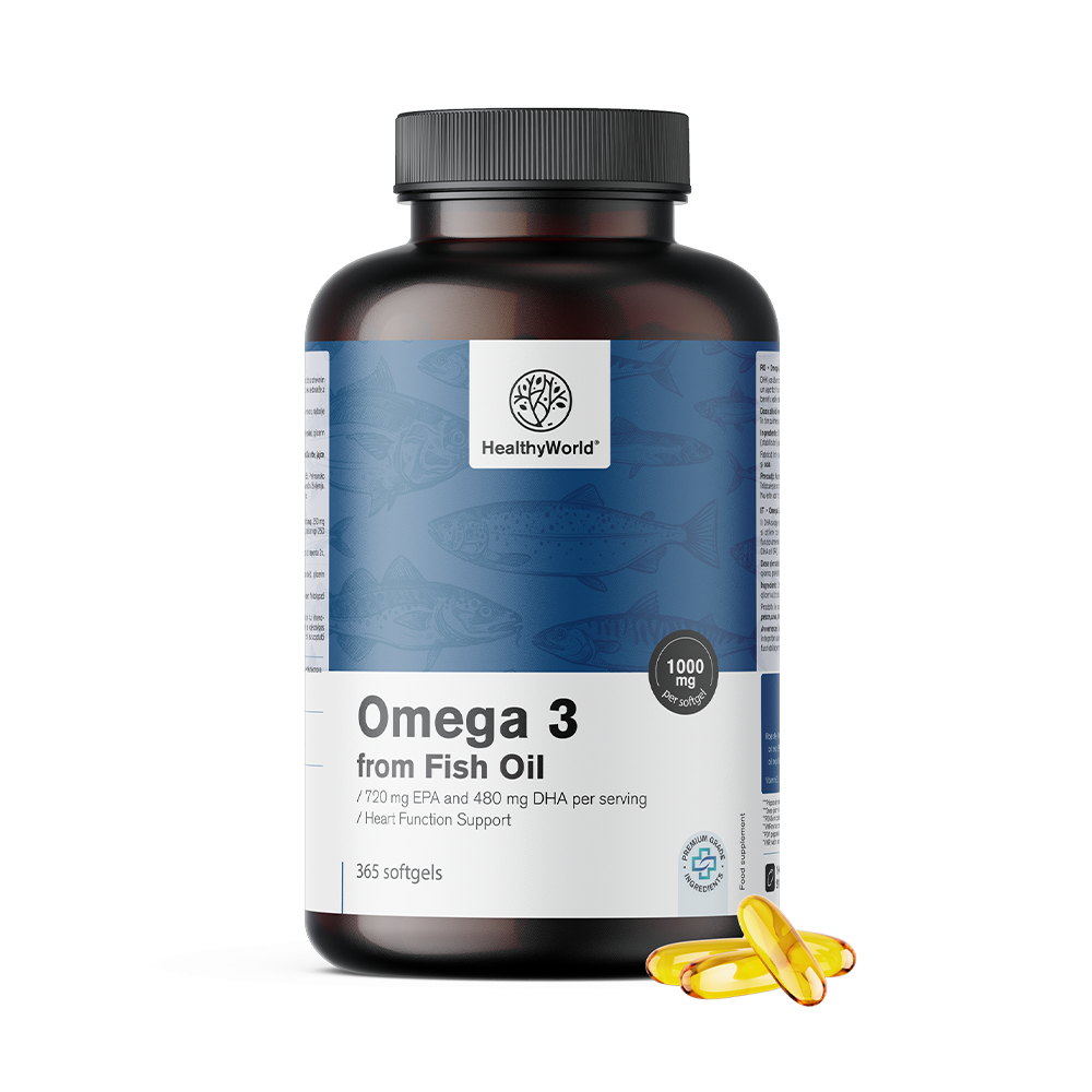 Omega-3 1000 mg s EPA a DHA