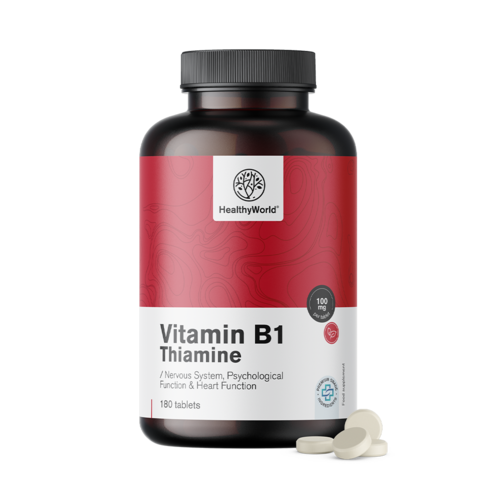 Vitamín B1 – tiamín 100 mg, 180 tabliet