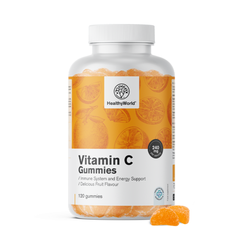 Vitamín C, 120 gumíkov
