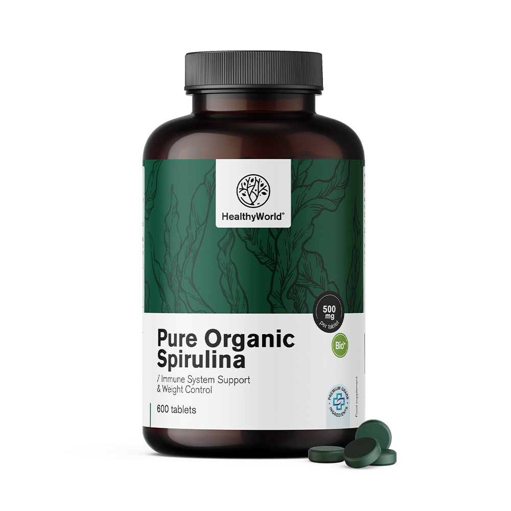 BIO Spirulina 500 mg v tabletách