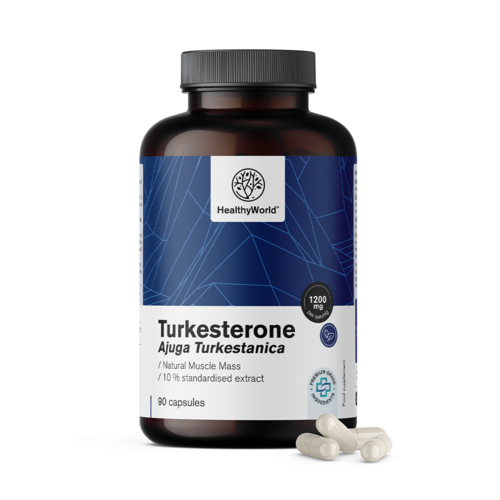 Turkesteron 1200 mg v kapsulách