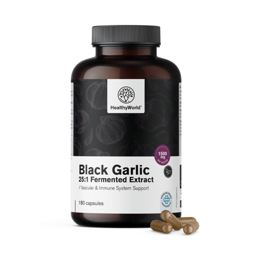 Čierny cesnak 1500 mg v kapsulách