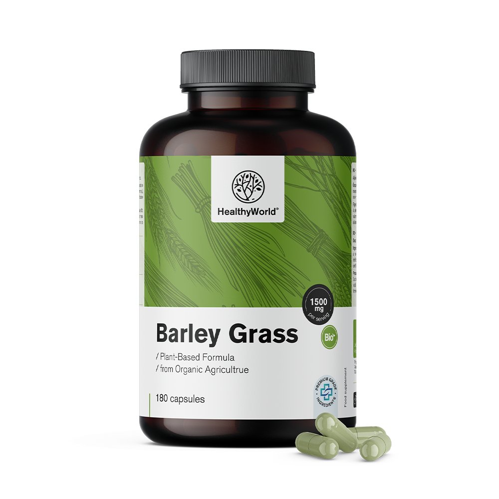 Jačmenná tráva 1500 mg